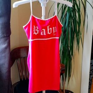 Shein "Baby" Mini Dress
